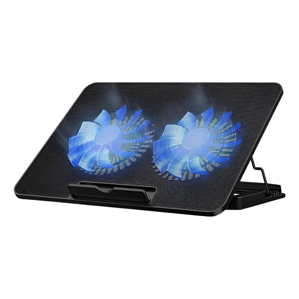 GENERICO - Base refrigerante con ventilador para notebook negro