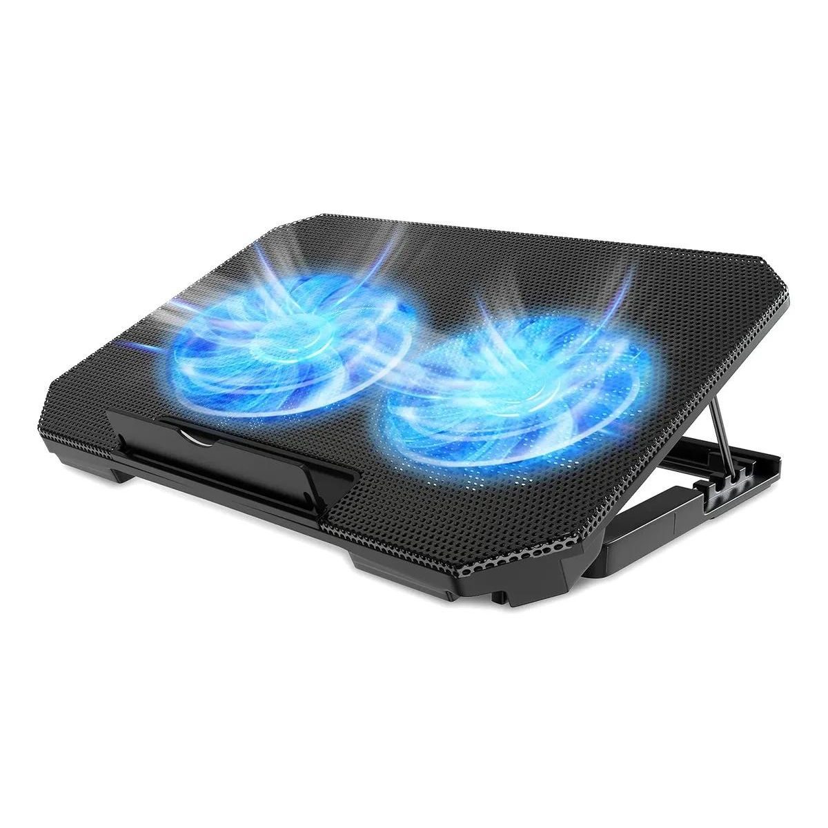 GENERICO - Base enfriadora para notebook con 6 ventiladores