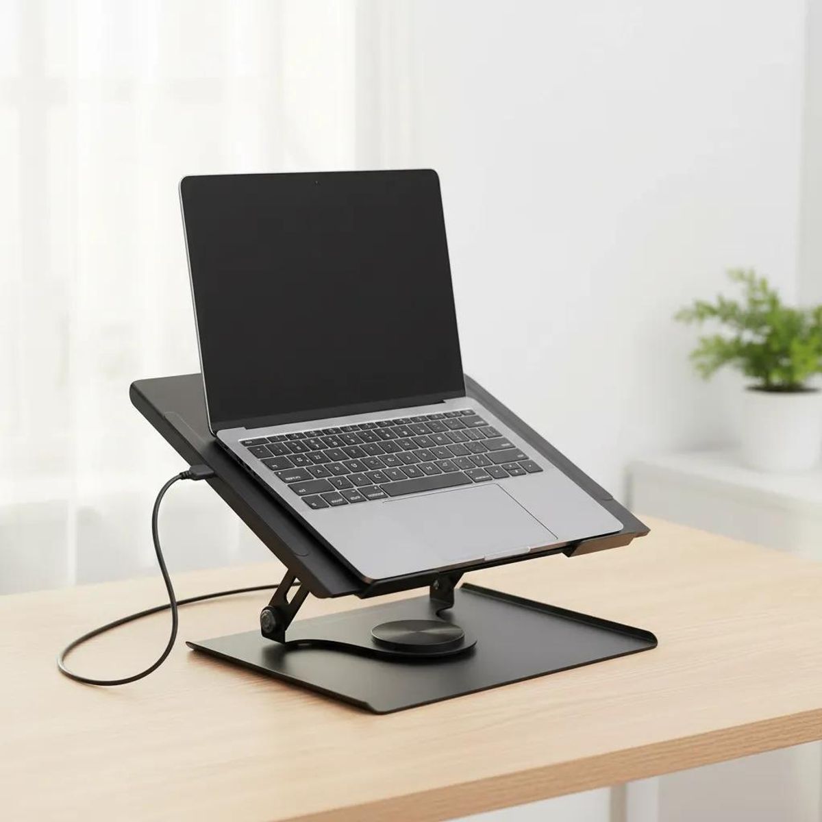 GENERICO - Base Enfriadora para Notebook con Doble Ventilador Ajuste
