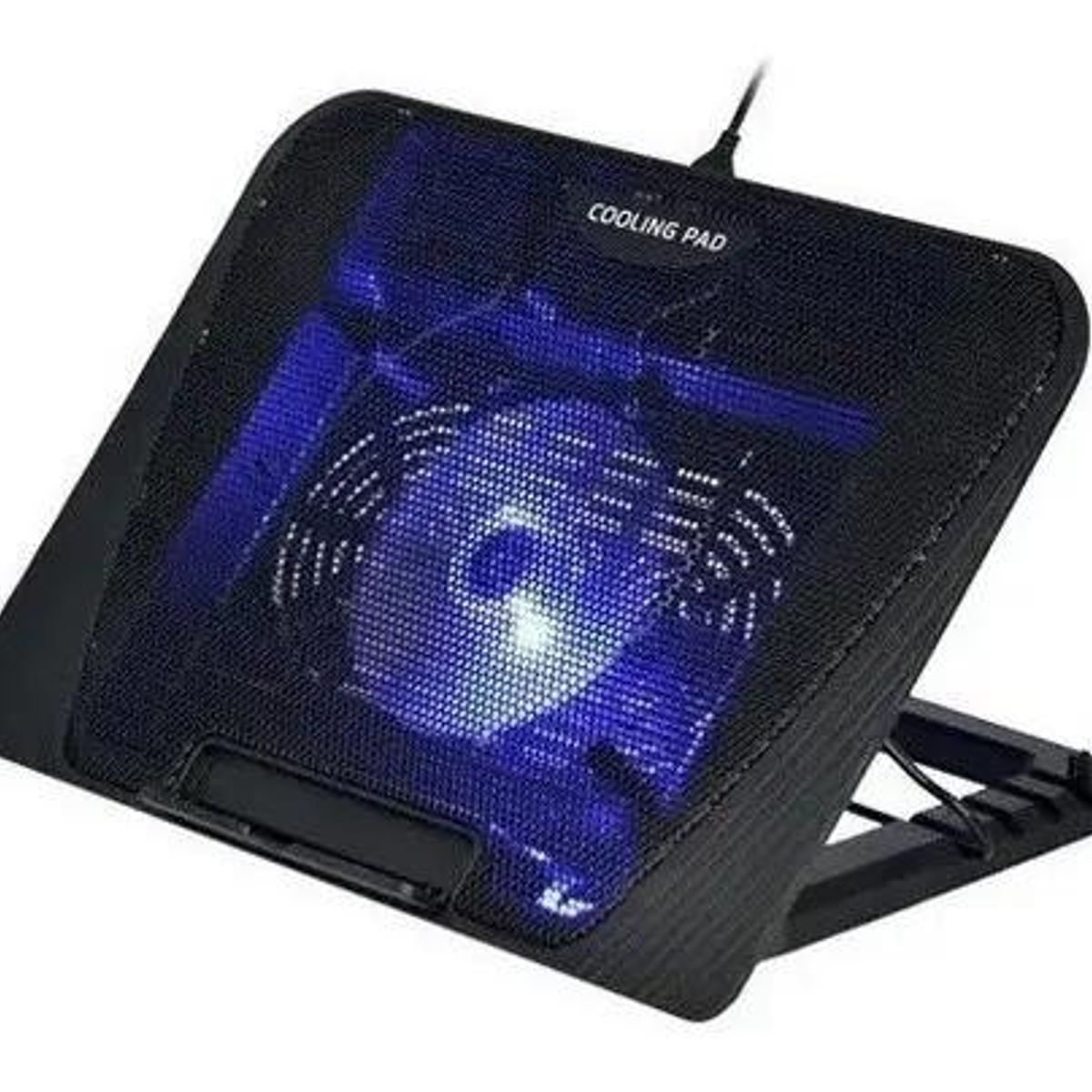GENERICO - Ventilador para Notebook Gamer con Base Ajustable y Luz