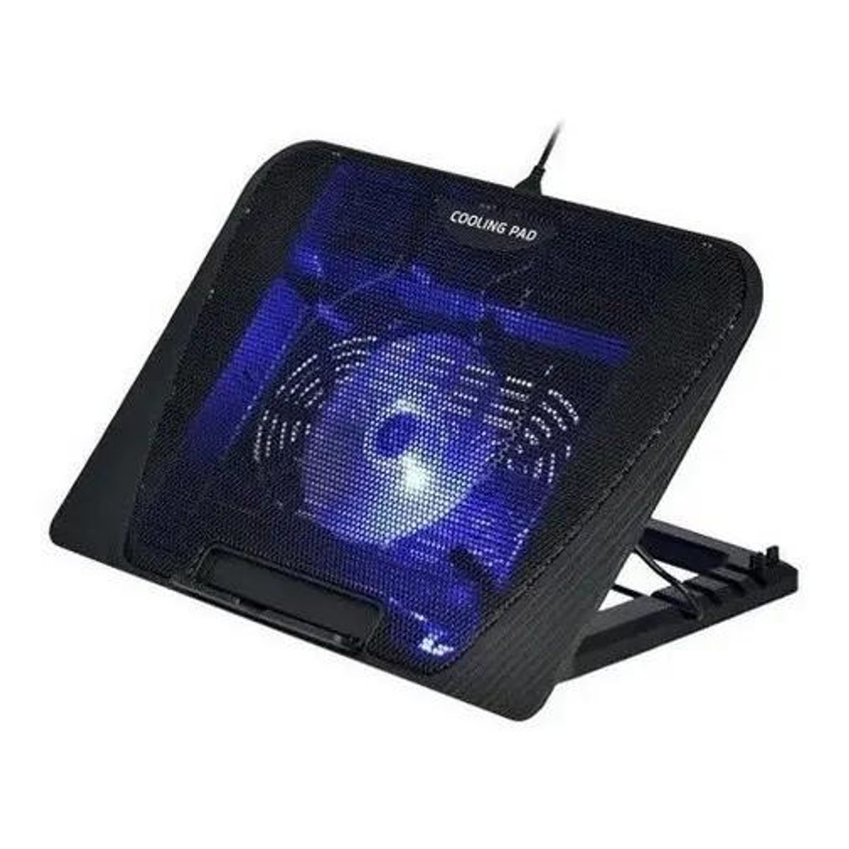 GENERICO - Ventilador para Notebook Gamer con Base Ajustable y Luz