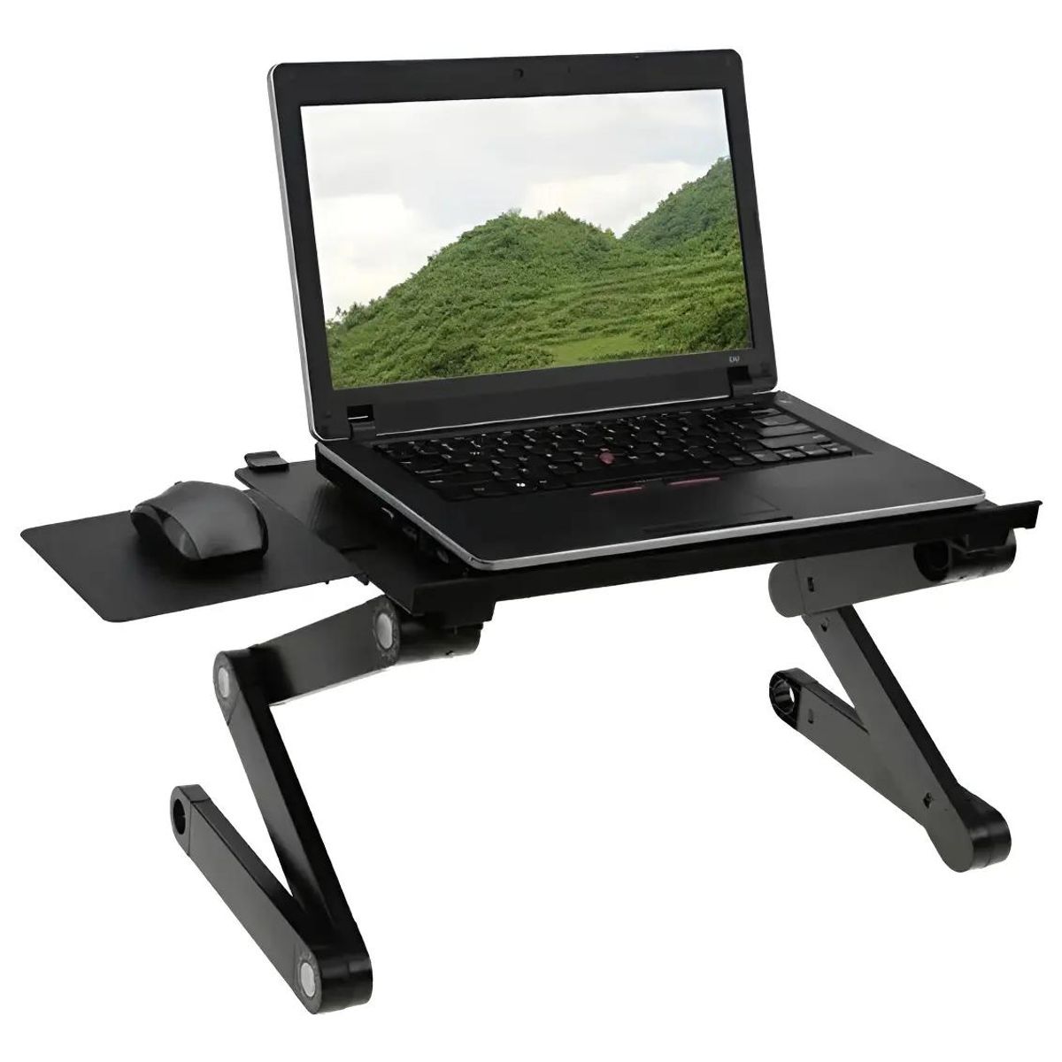 GENERICO - Mesa portátil con ventilador para laptop