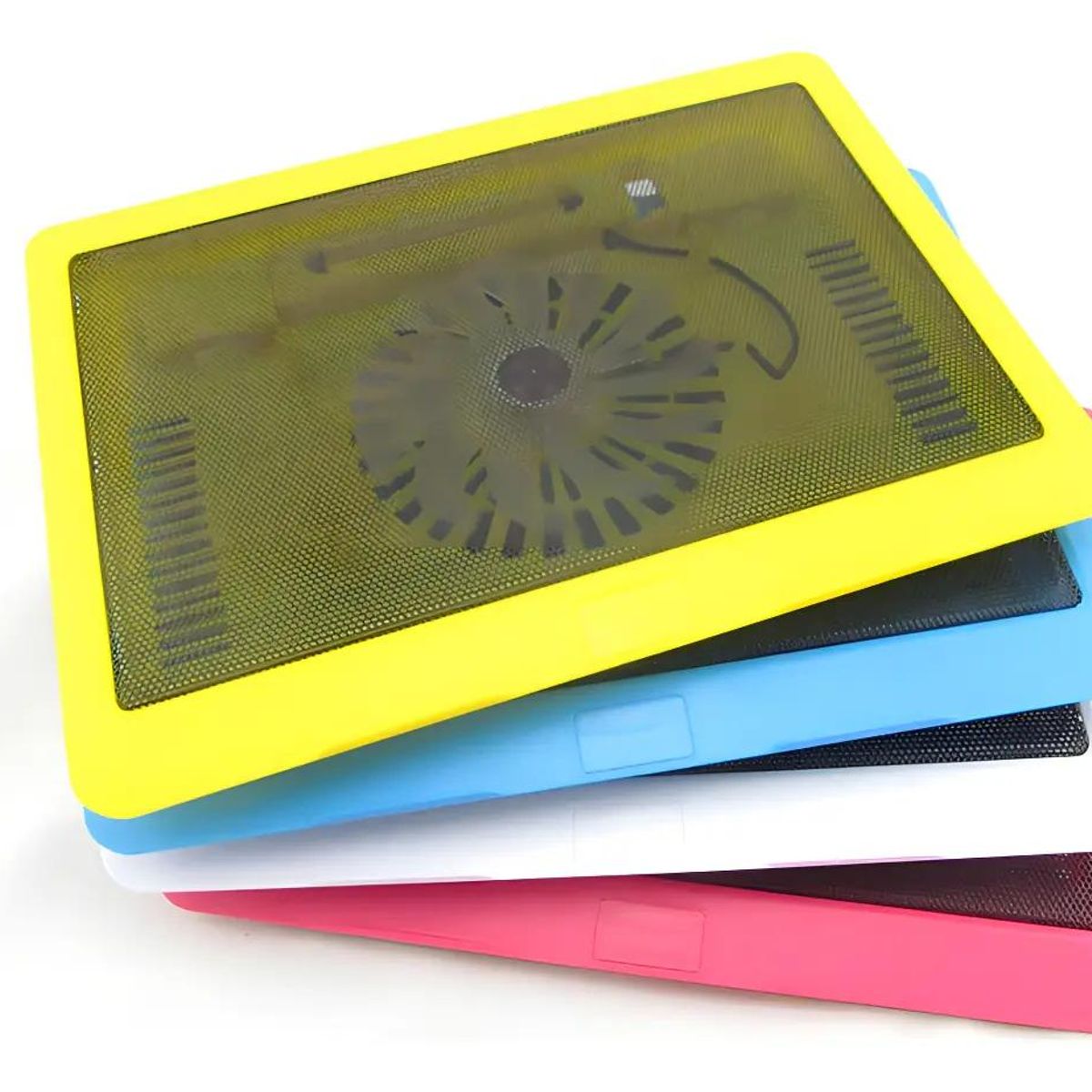 GENERICO - Ventilador USB Ajustable para Notebook 14 Pulgadas