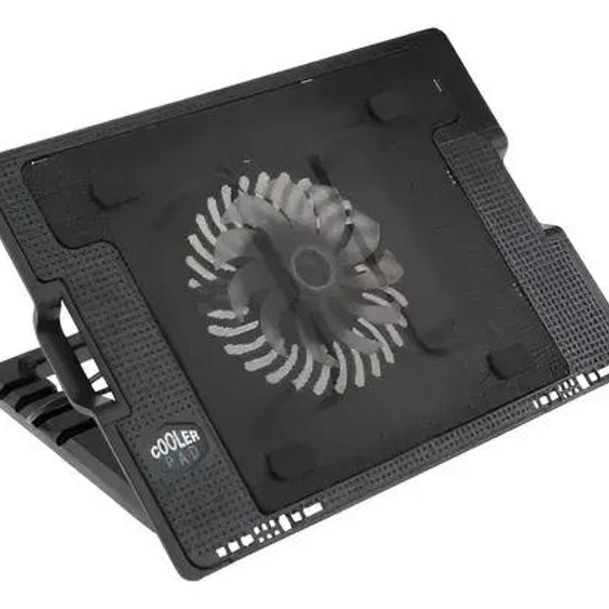 GENERICO - Soporte Plegable para Notebook con Ventilador LED
