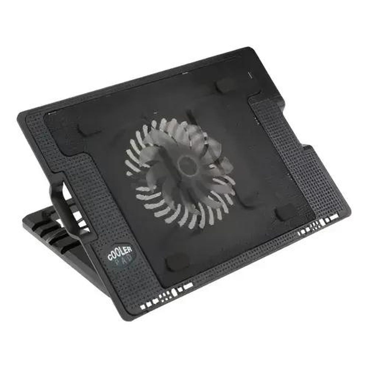 GENERICO - Soporte Plegable para Notebook con Ventilador LED