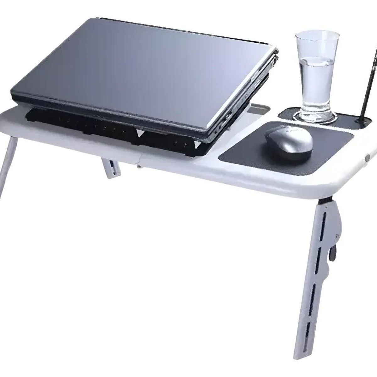 GENERICO - Mesa portátil para notebook con ventiladores dobles
