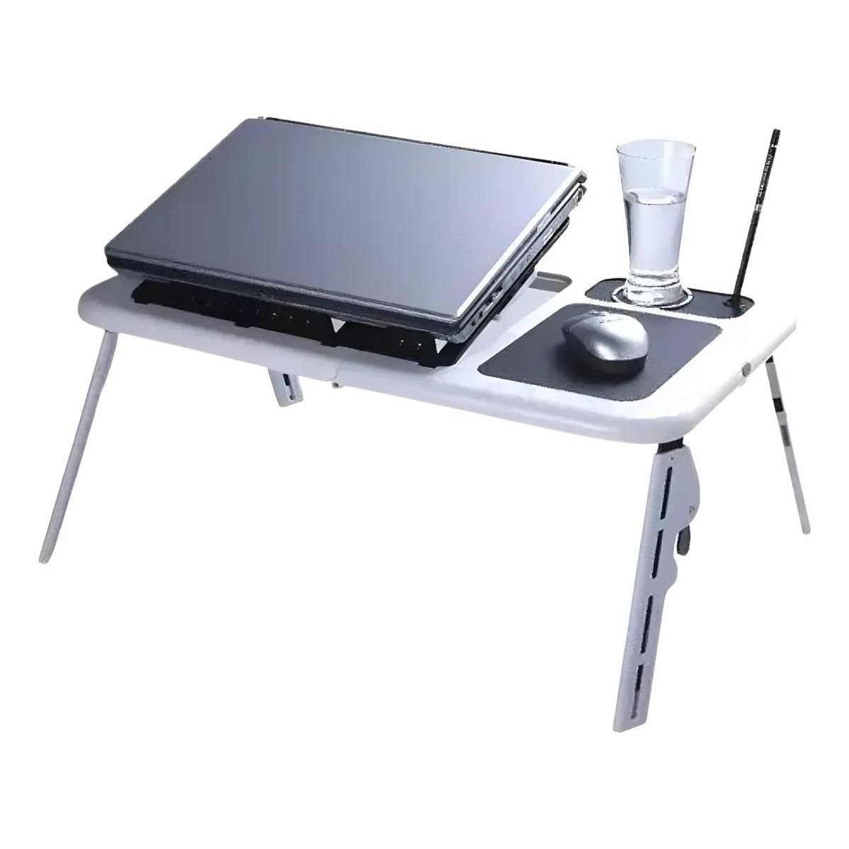 GENERICO - Mesa portátil para notebook con ventiladores dobles