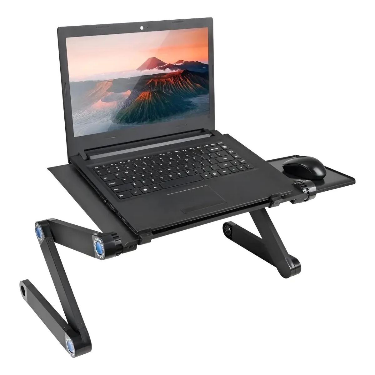 GENERICO - Mesa soporte para laptop con ventilador de enfriamiento