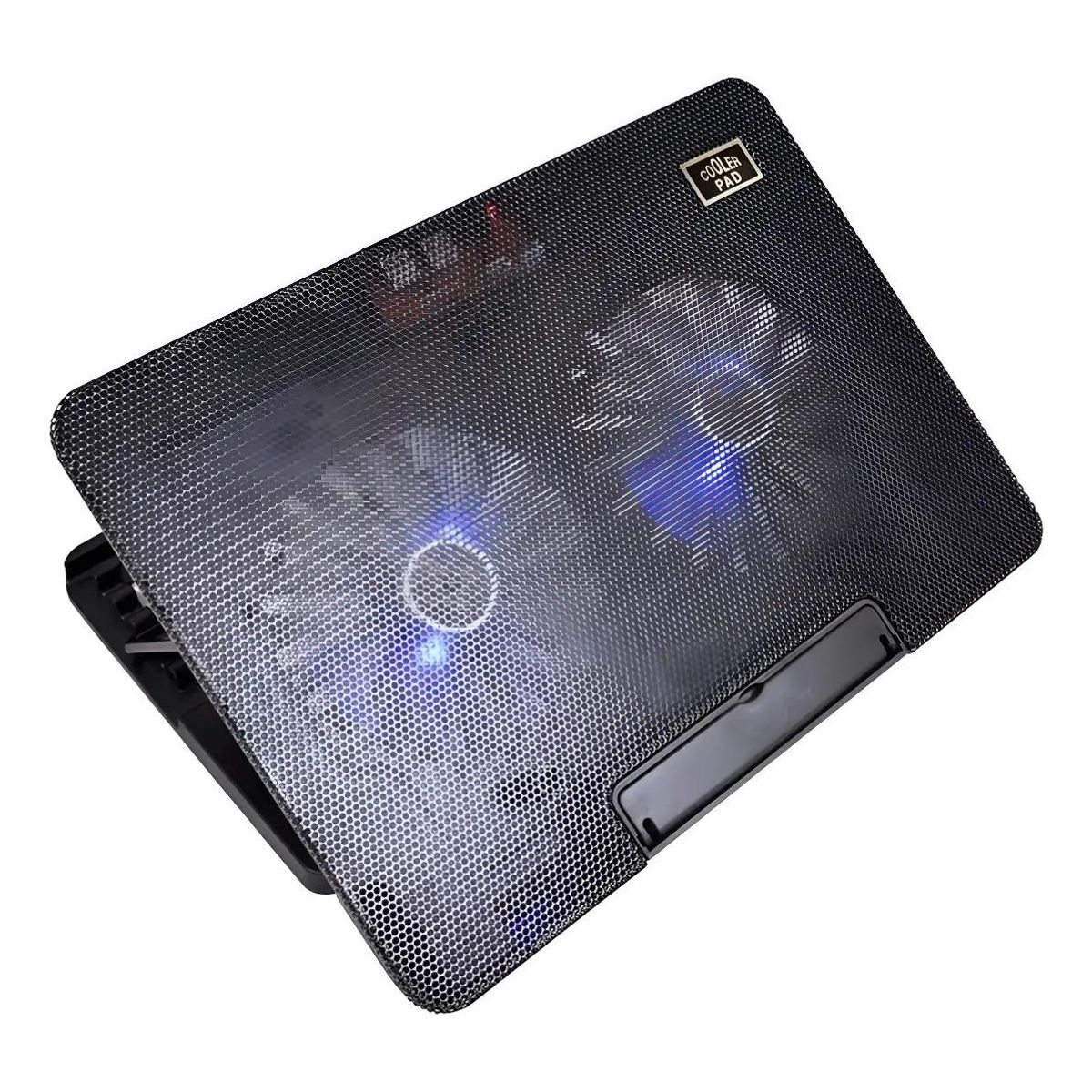 GENERICO - Base para notebook con 2 ventiladores de enfriamiento