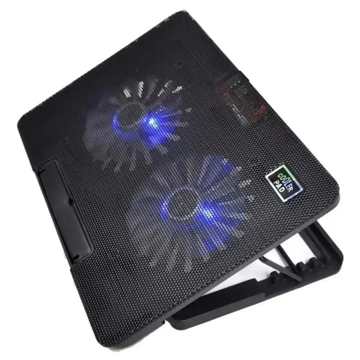 GENERICO - Base para notebook con 2 ventiladores de enfriamiento