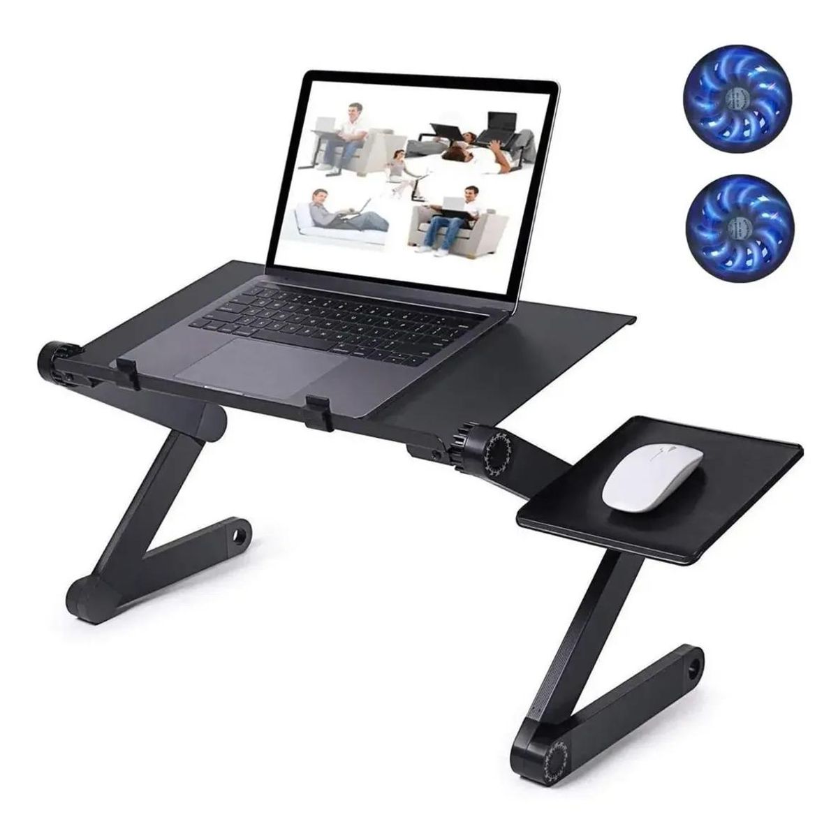 GENERICO - Mesa portátil ventilada para laptop con soporte ergonómi