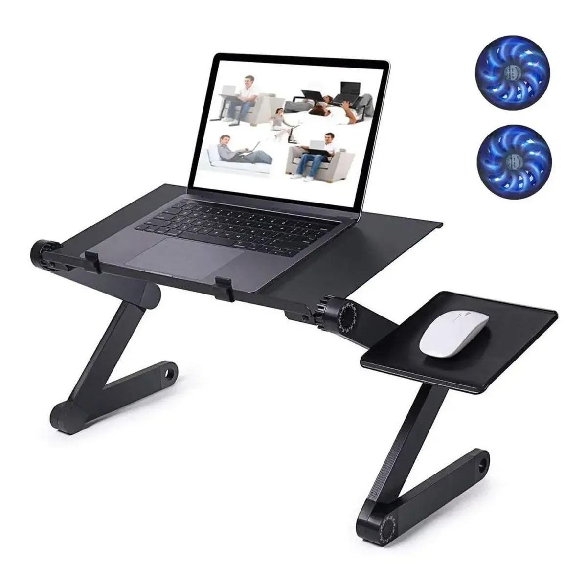 GENERICO - Mesa portátil ventilada para laptop con soporte ergonómi