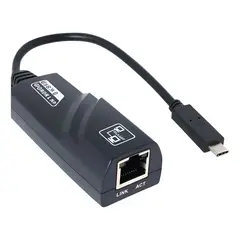 GENERICO - Adaptador USB-C a Ethernet RJ45 100Mbps