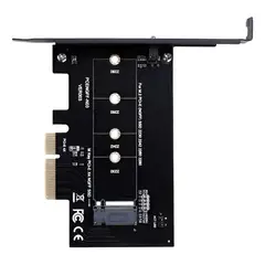 GENERICO - Adaptador PCI Express 4x a M.2 para SSD PCIe NGFF