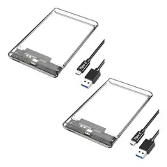 GENERICO - Cofre para Disco Duro Externo USB 3.1 SATA 2.5