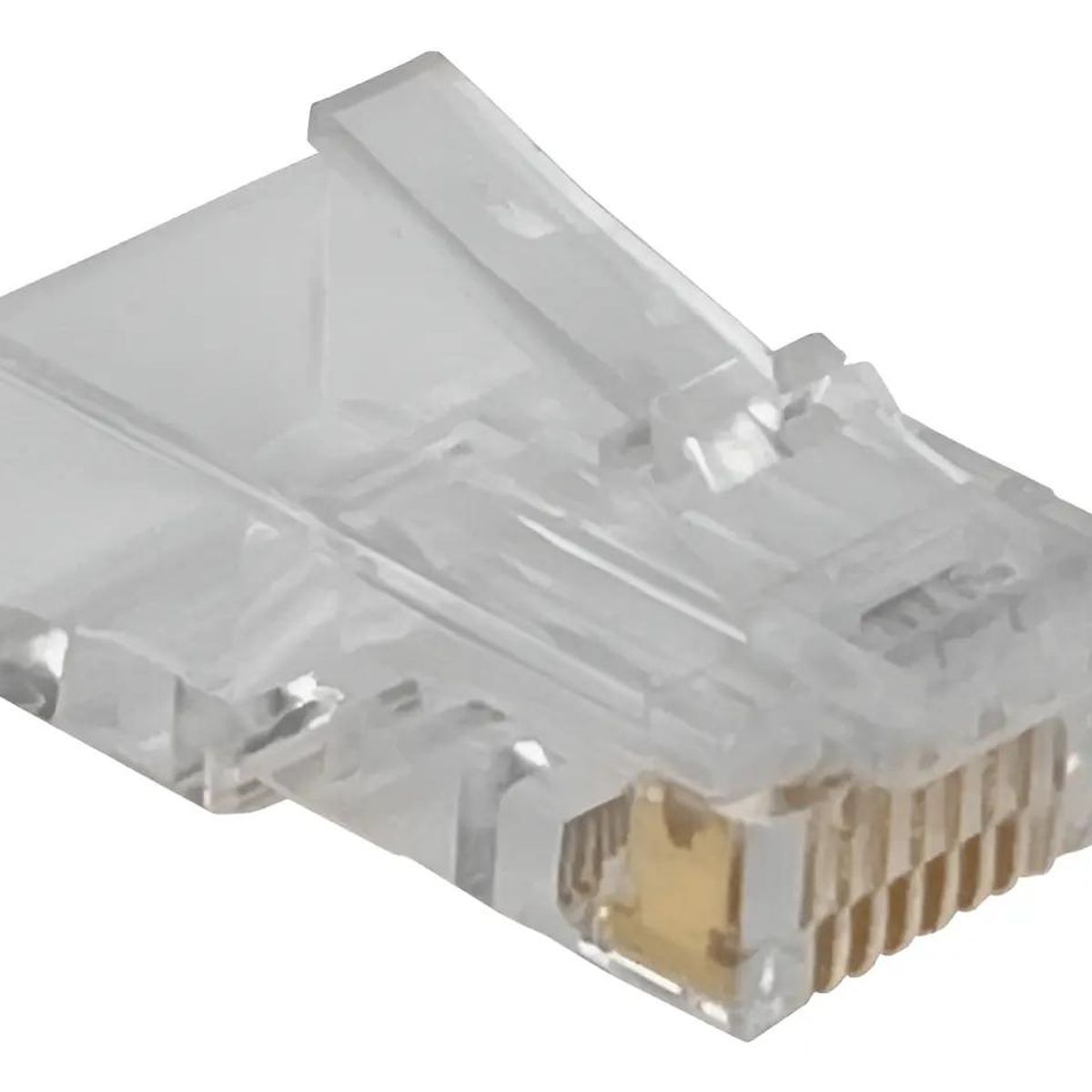 GENERICO - Conector RJ45 Cat6 Crimpeable para Red
