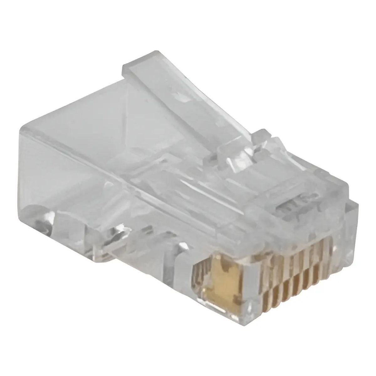 GENERICO - Conector RJ45 Cat6 Crimpeable para Red