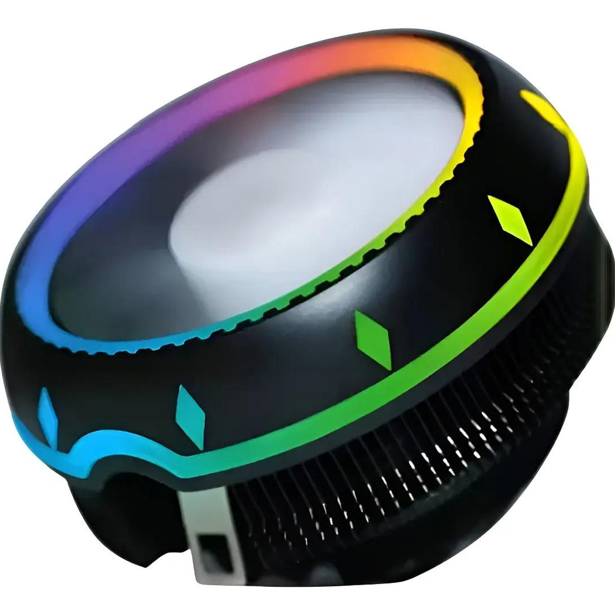 GENERICO - Disipador CPU LC-65 Black RGB 3 Pin