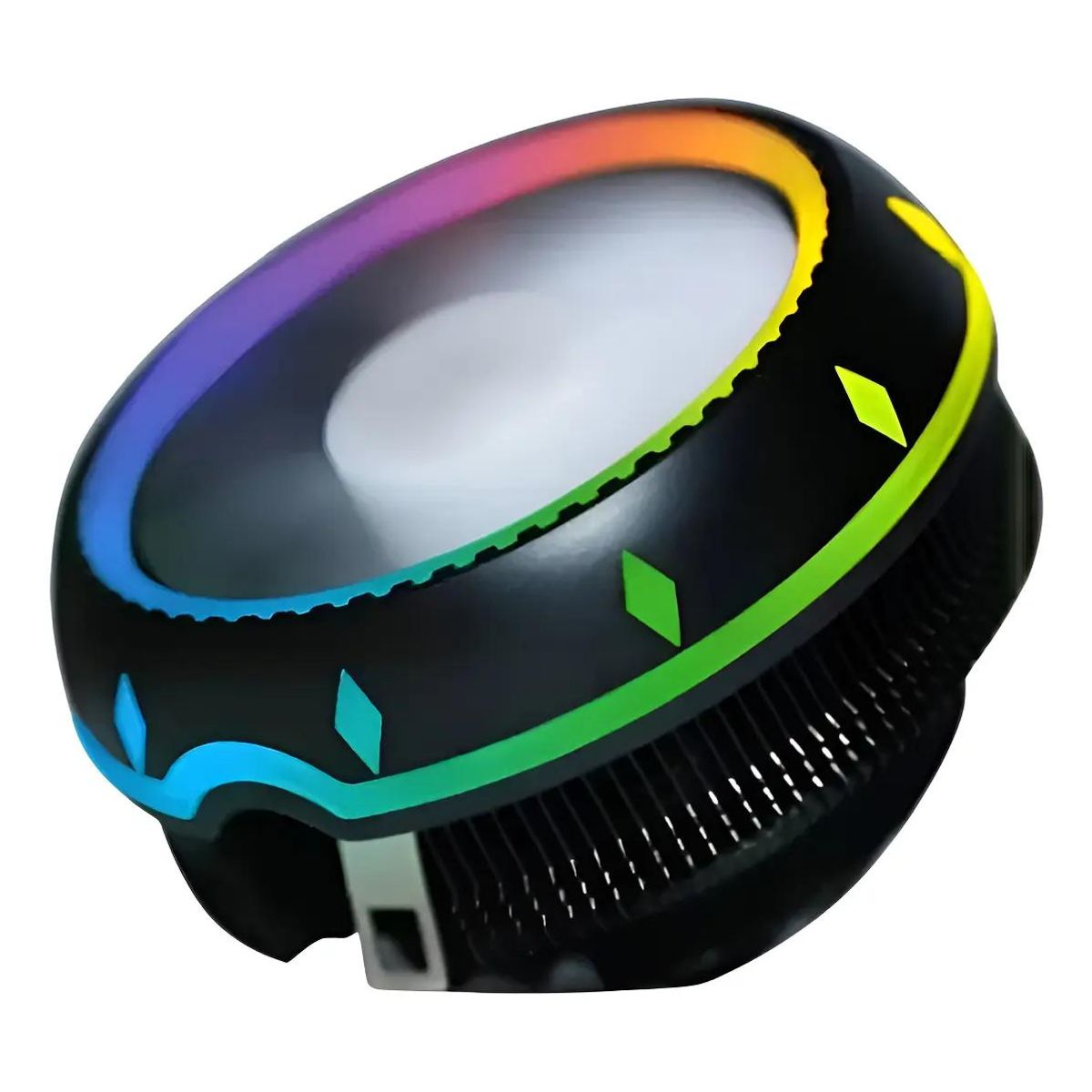 GENERICO - Disipador CPU LC-65 Black RGB 3 Pin