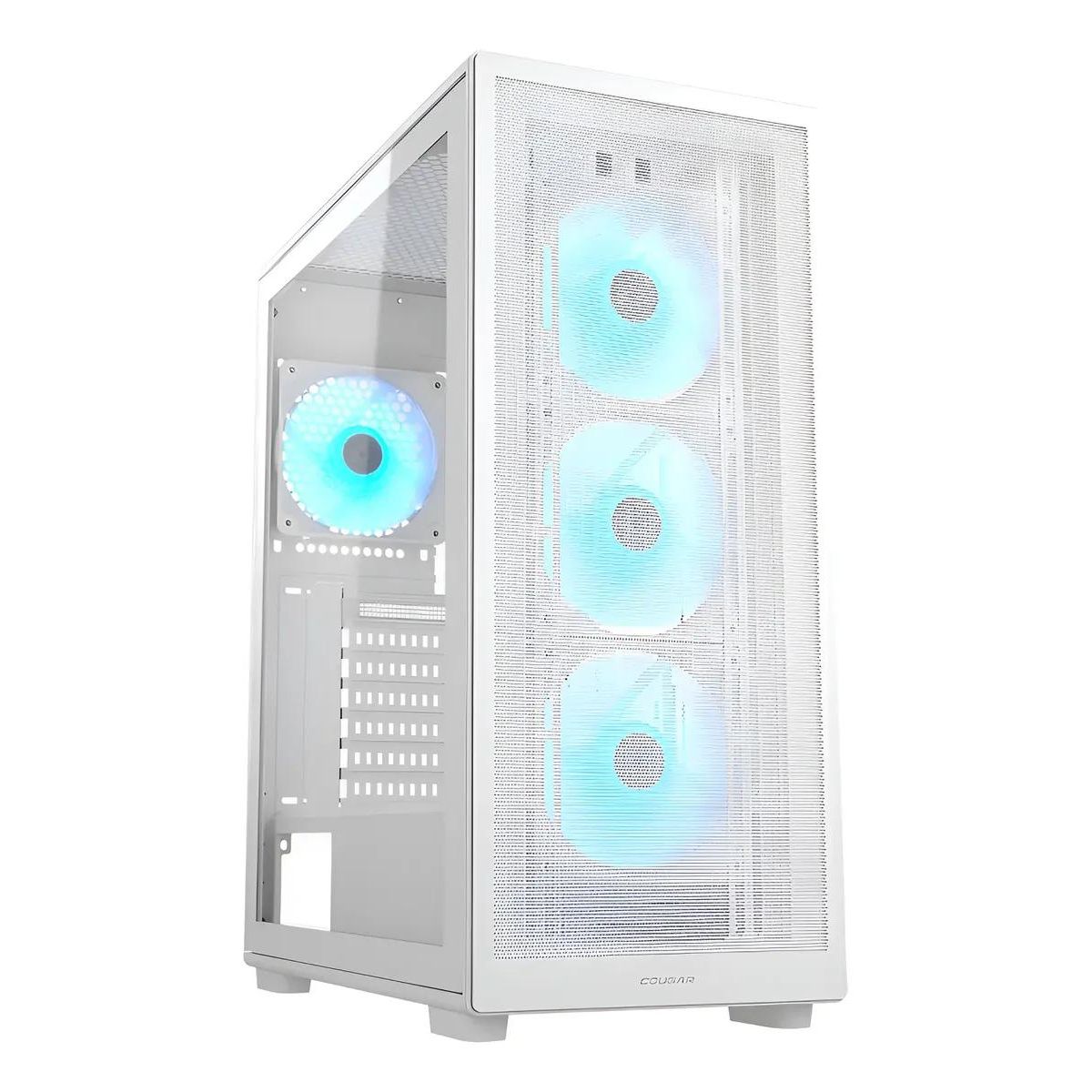 GENERICO - Gabinete Gamer con Iluminación RGB y 4 Ventiladores