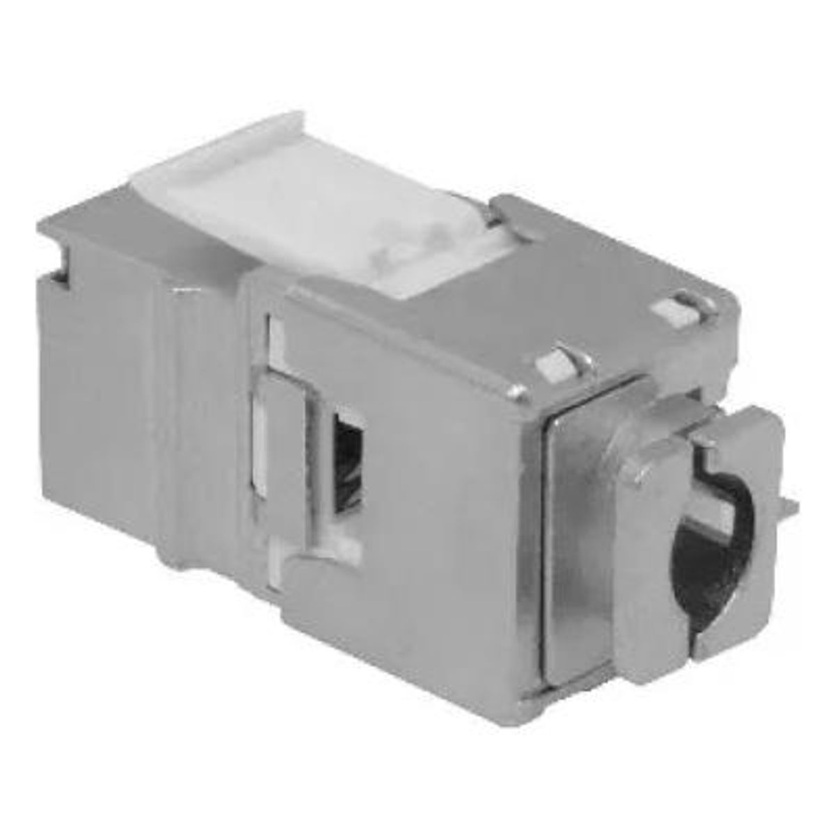 GENERICO - Conector RJ45 Cat6a Blindado para Cable de Red