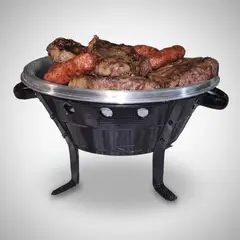GENERICO - Brasero Parrillero de Mesa 30 cm