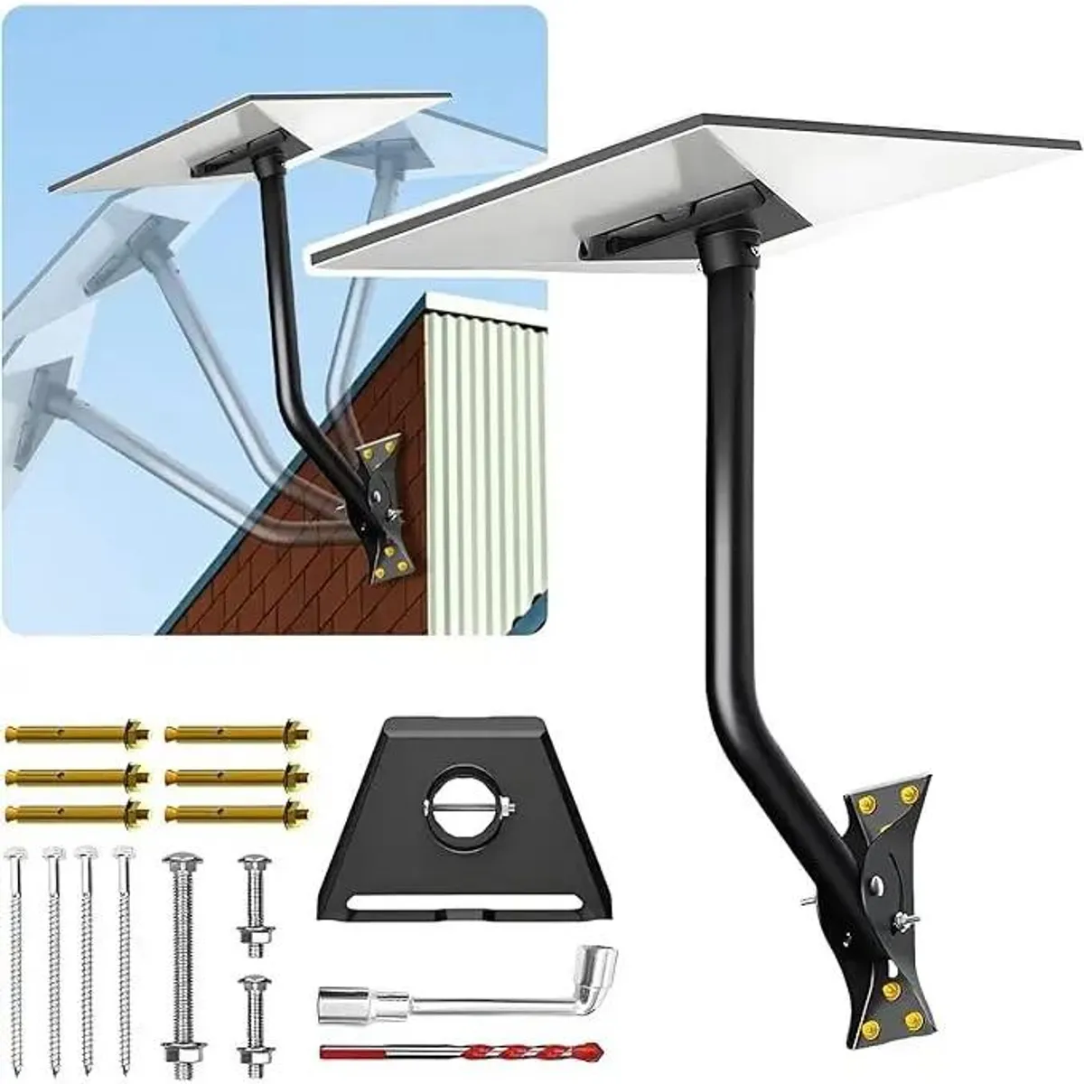 GENERICO - Soporte para mástil de antena Starlink Gen 3 y v4