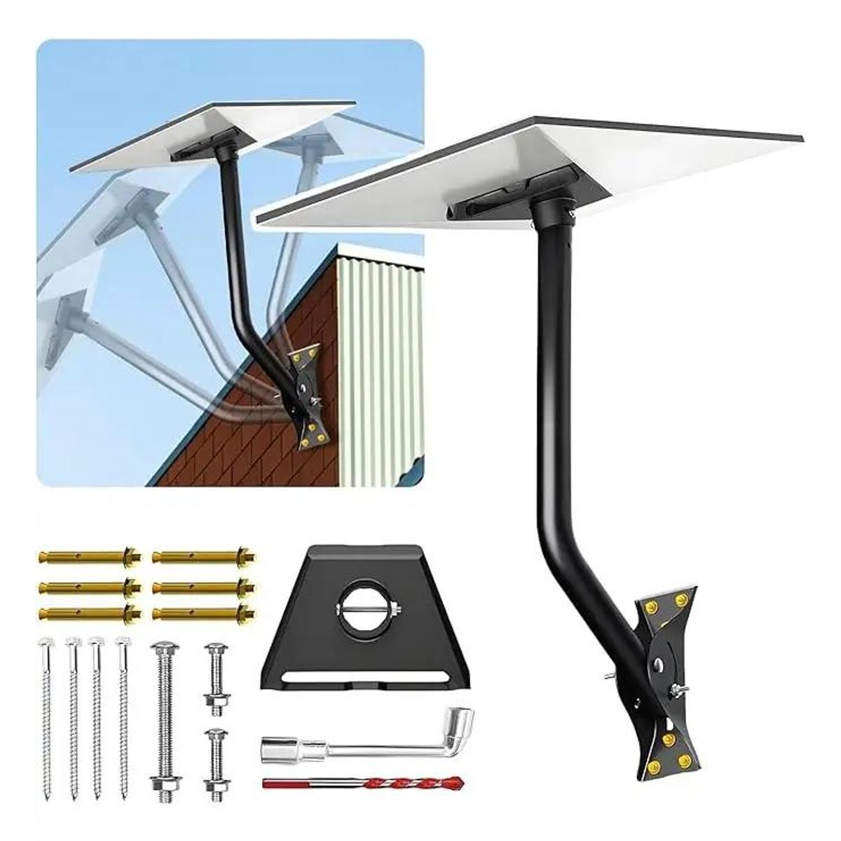 GENERICO - Soporte para mástil de antena Starlink Gen 3 y v4