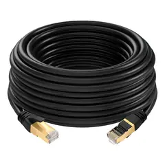 GENERICO - Cable de Red Cat8 50m 40Gbps 2000MHz S-FTP RJ45