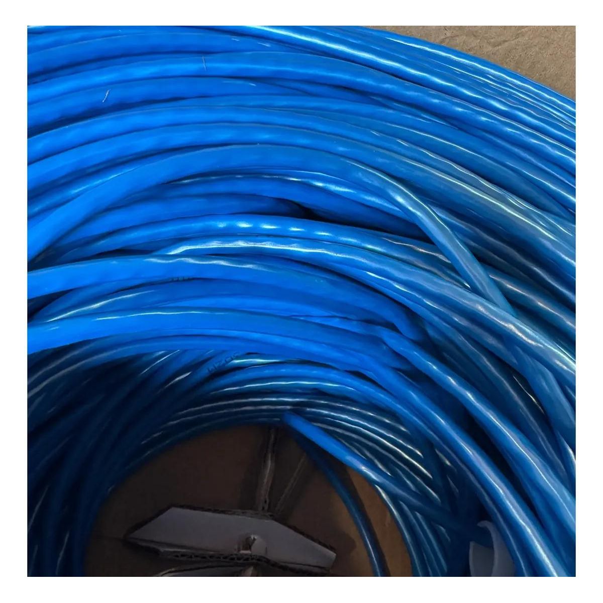 GENERICO - Cable de Red UTP Cat6 305m 23 AWG CCA Azul