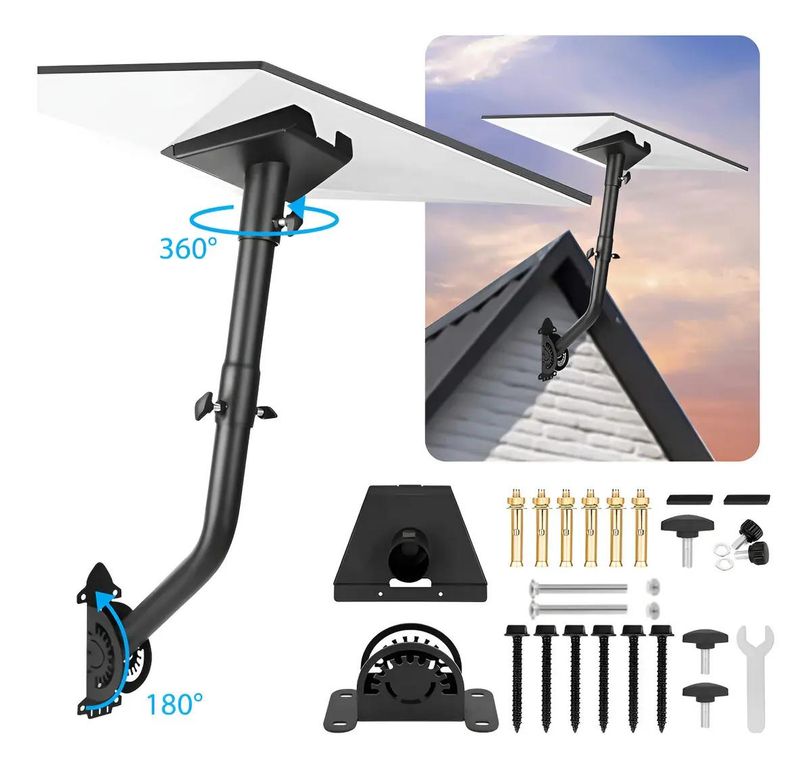 GENERICO Soporte para mástil de antena Starlink V3 con kit de fij