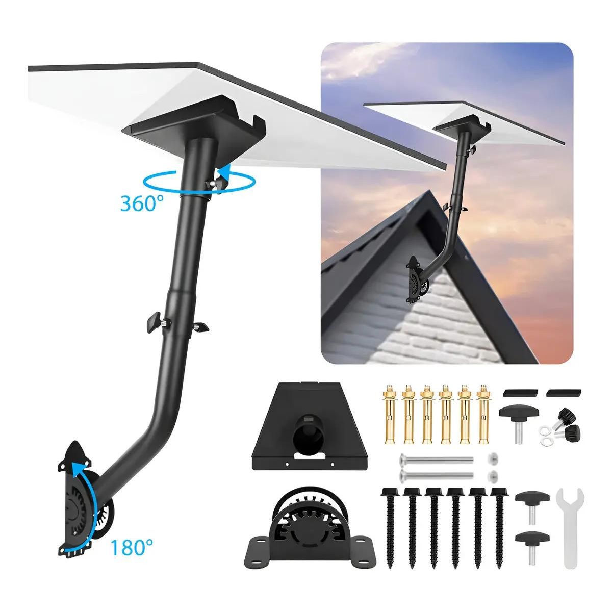 GENERICO - Soporte para mástil de antena Starlink V3 con kit de fij