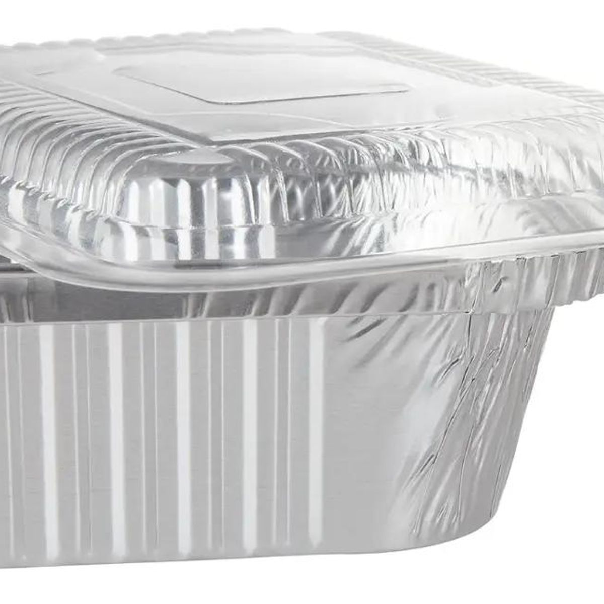 GENERICO - Envase aluminio con tapa transparente 20 unidades