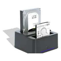 GENERICO - Docking para Disco Duro 3.5 y 2.5 USB 2.0 SATA