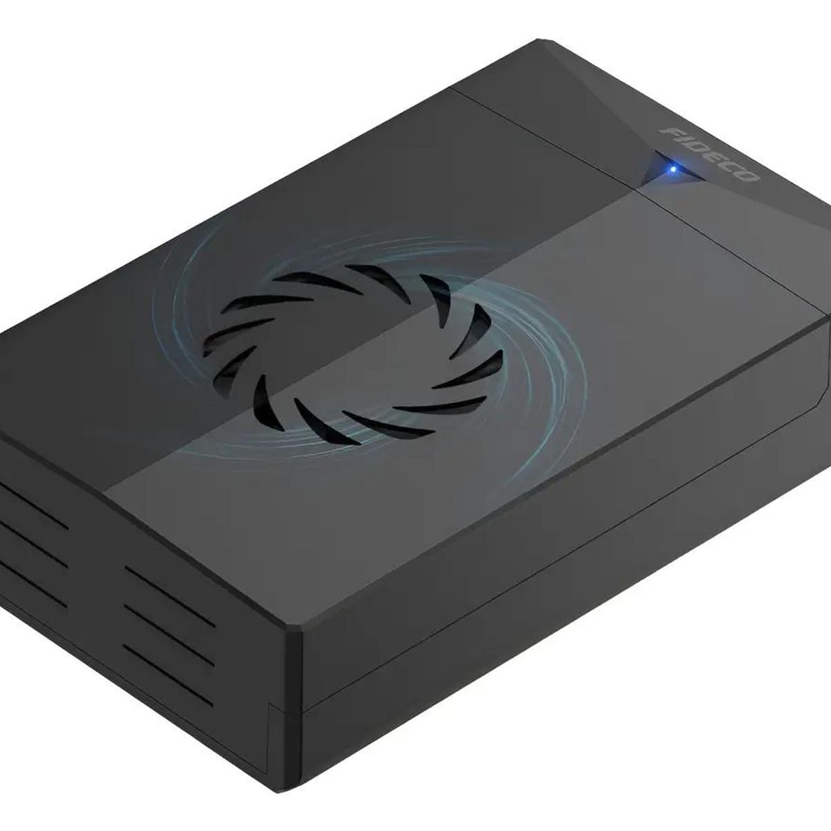 GENERICO - Caja externa para disco duro 3.5 HDD SSD con ventilador