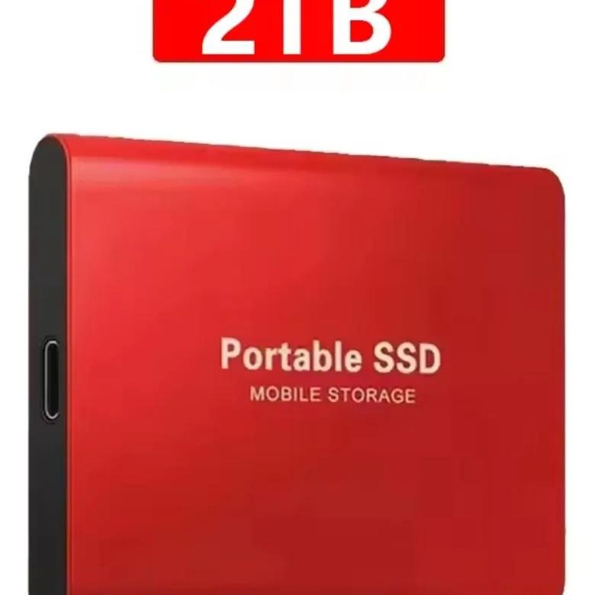 GENERICO - Disco Duro Externo SSD 2TB USB Tipo C