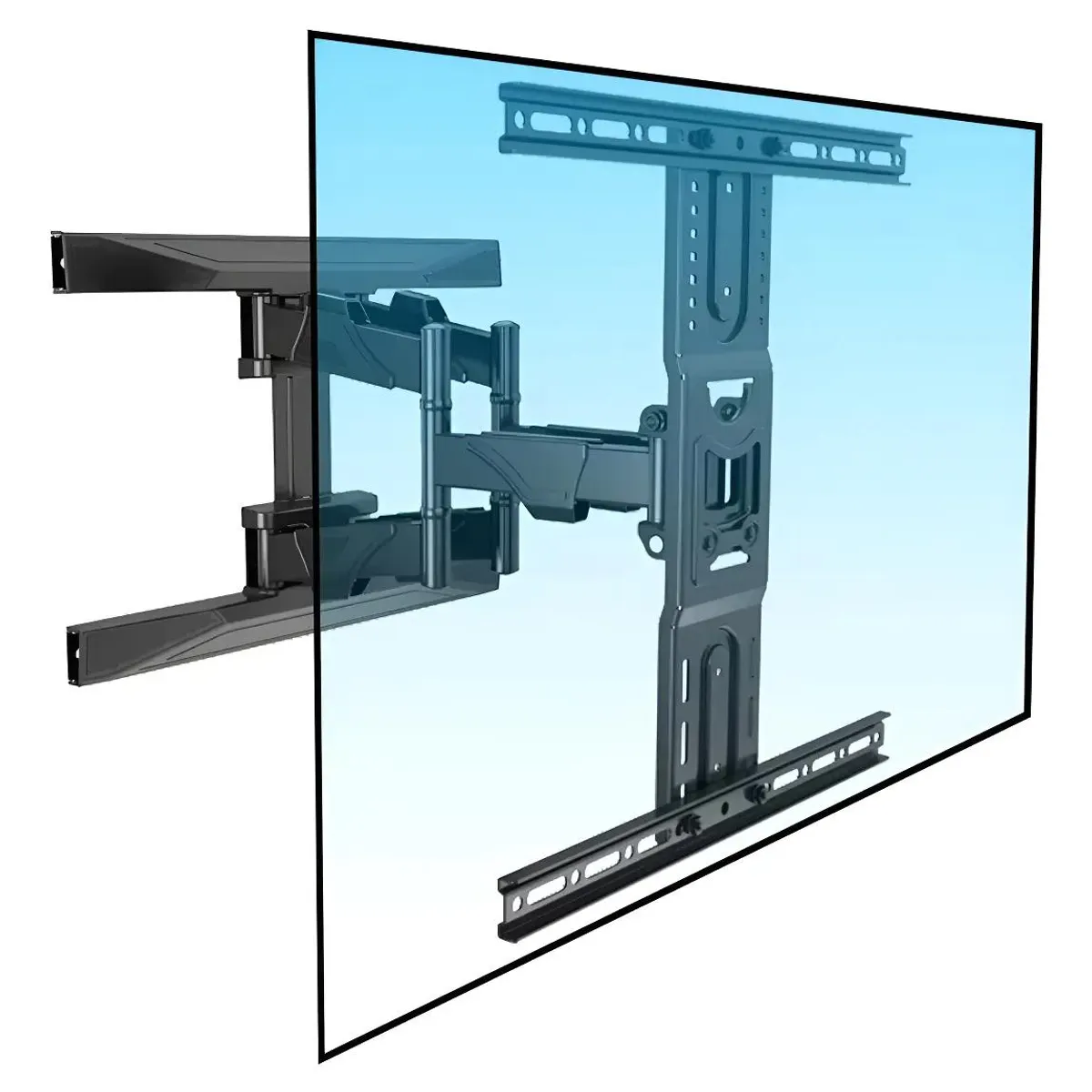 GENERICO - Soporte para TV de 55 a 75 pulgadas color negro