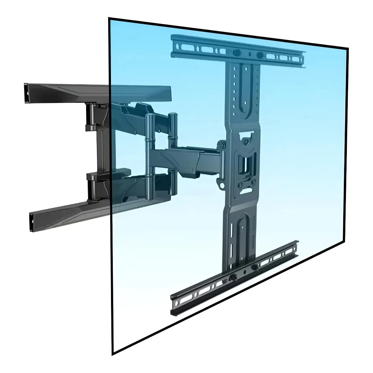 GENERICO - Soporte para TV de 55 a 75 pulgadas color negro