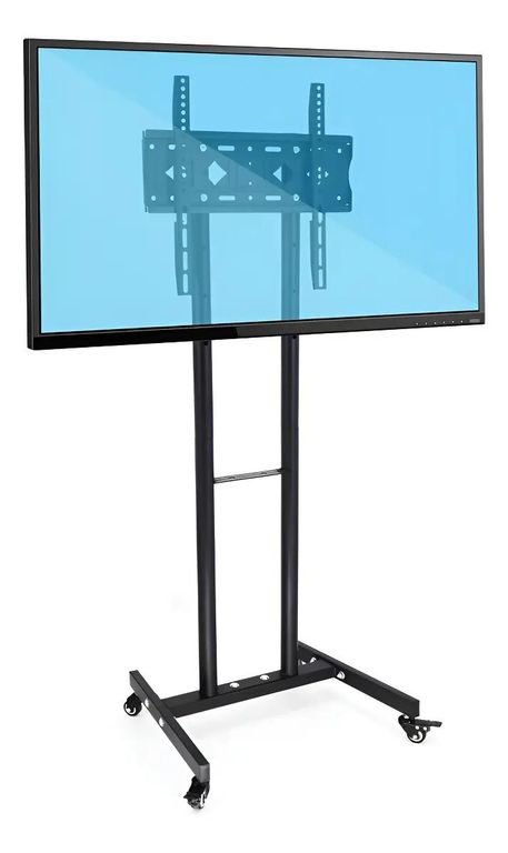 GENERICO Soporte de Piso Universal para TV 32-55" con Ruedas Ajust