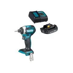 MAKITA - Atornillador Impacto 175 Nm Brushless 18v Dtd154 (1,5Ah)