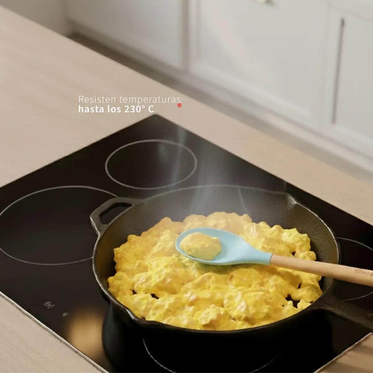 GENERICO - Set de 12 utensilios de cocina de silicona