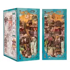 GENERICO - Libro de madera armable para rincón de lectura
