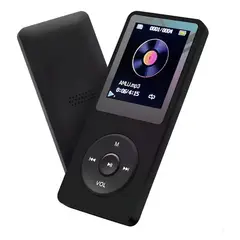 GENERICO - Reproductor MP3 Bluetooth con Radio FM y Grabador de Voz