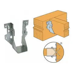 GENERICO - 15 Soportes para Viga Cepillada 2x4 y 2x5