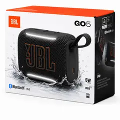 JBL - Parlante Bluetooth GO 5 Waterproof Black 10Hrs/5W