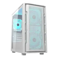 GENERICO - Gabinete Gamer Mini RGB Blanco Uniface
