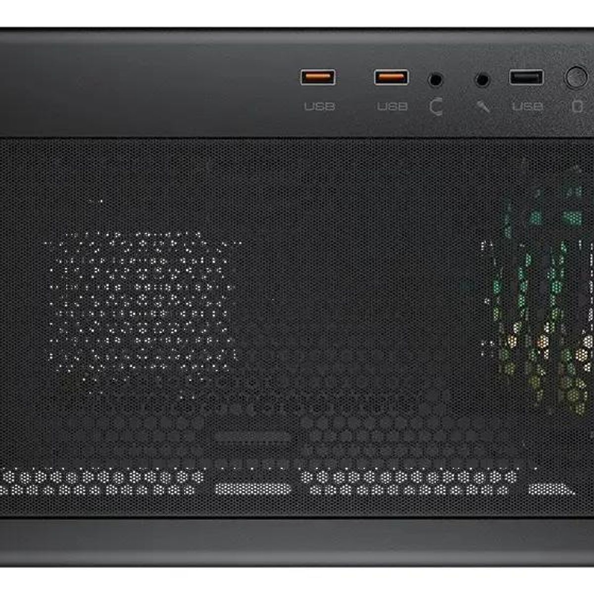 GENERICO - Gabinete Gamer Archon 2 RGB Negro