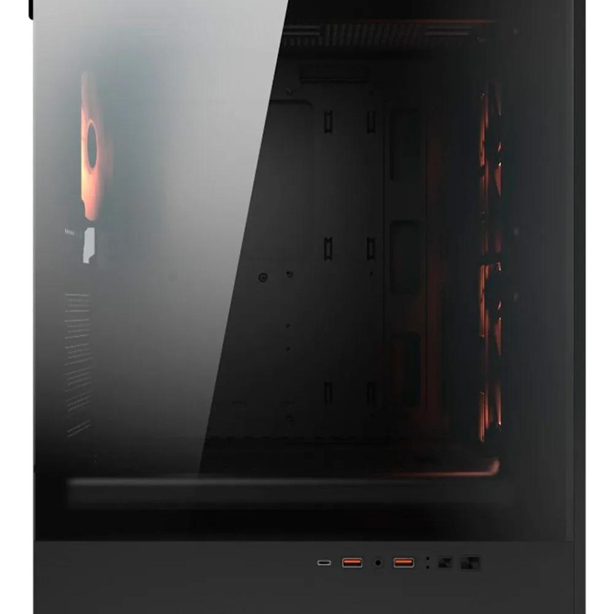 GENERICO - Gabinete Gamer Airface Pure Pro RGB Negro