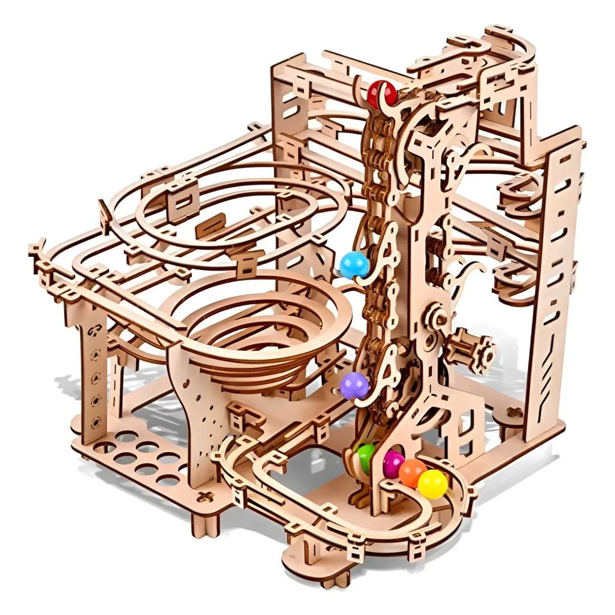 GENERICO - Puzzle de Madera 3D Mecánico Corredera
