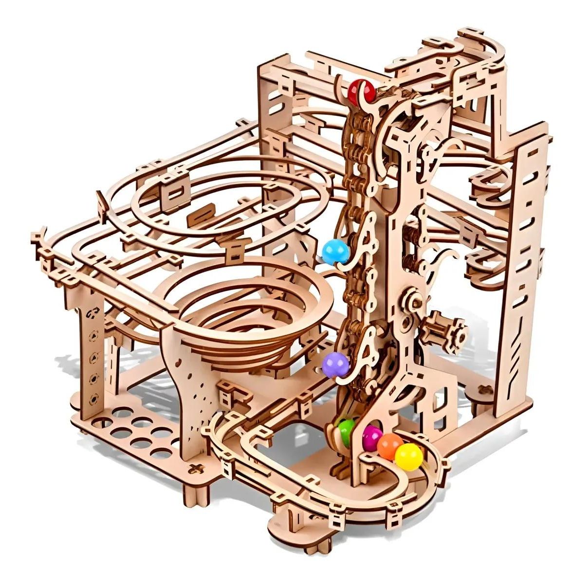 GENERICO - Puzzle de Madera 3D Mecánico Corredera